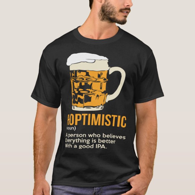 Camiseta Saltos Hotimisticamente Malt Beer Outono (Frente)