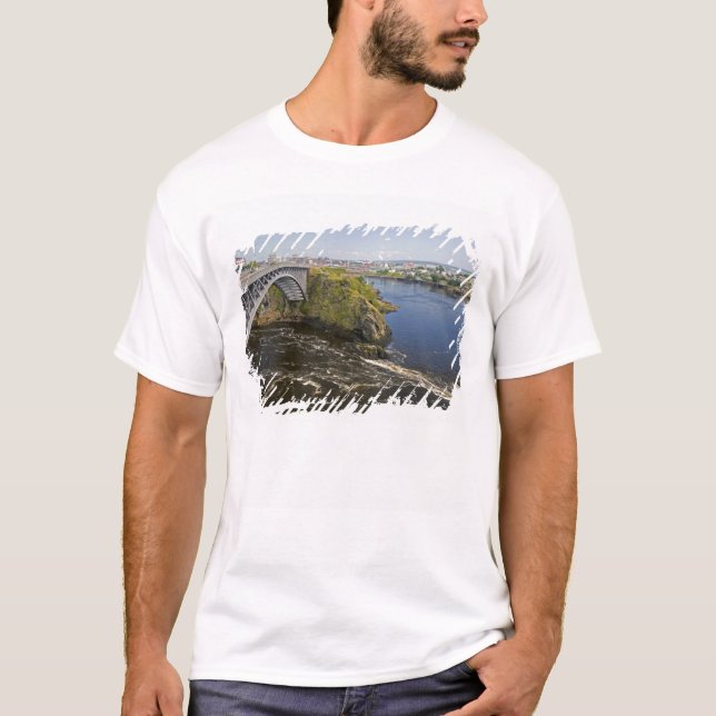 Camiseta Saltos Reversos no rio St. John em St. (Frente)