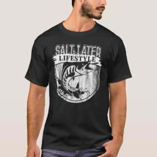 Camiseta Saltwater Pesca De Profundidade Anglas Esporte Pes