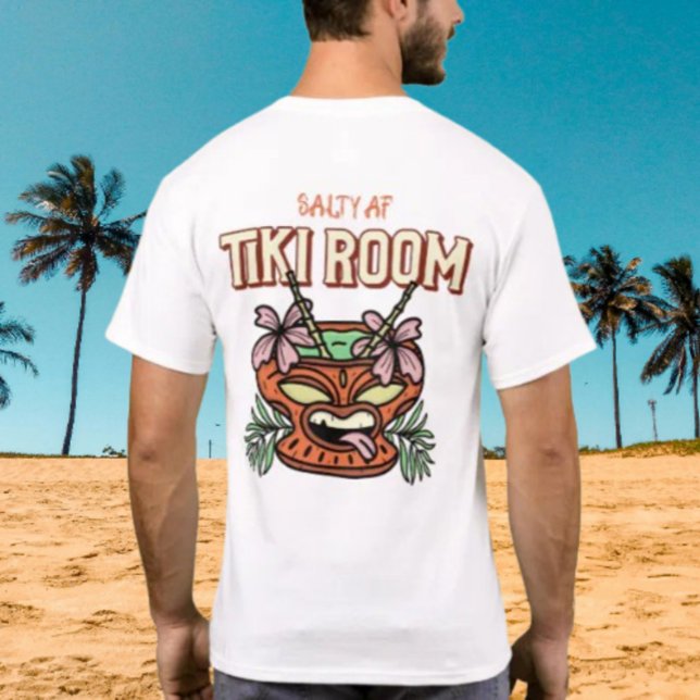 Camiseta Salty AF Tiki Room (Criador carregado)