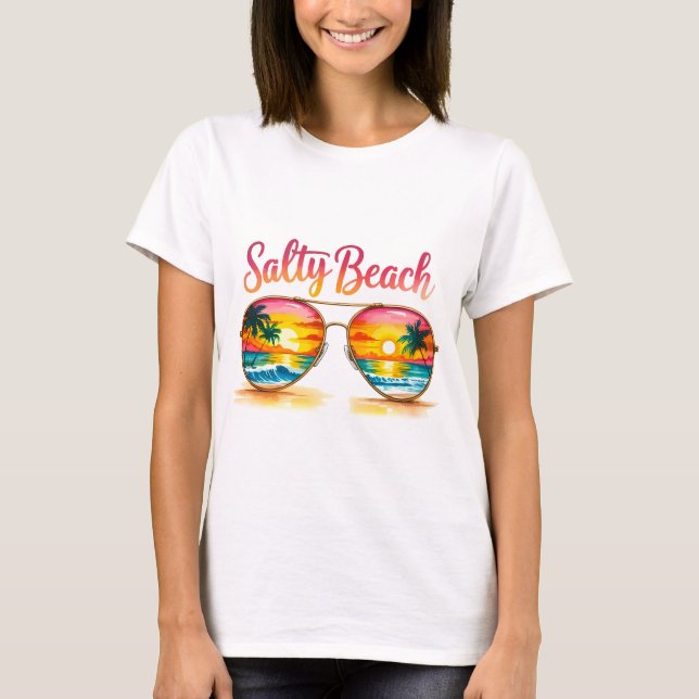 Camiseta Salty Beach  (Frente)