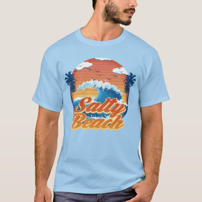 Camiseta Salty Beach (Frente)