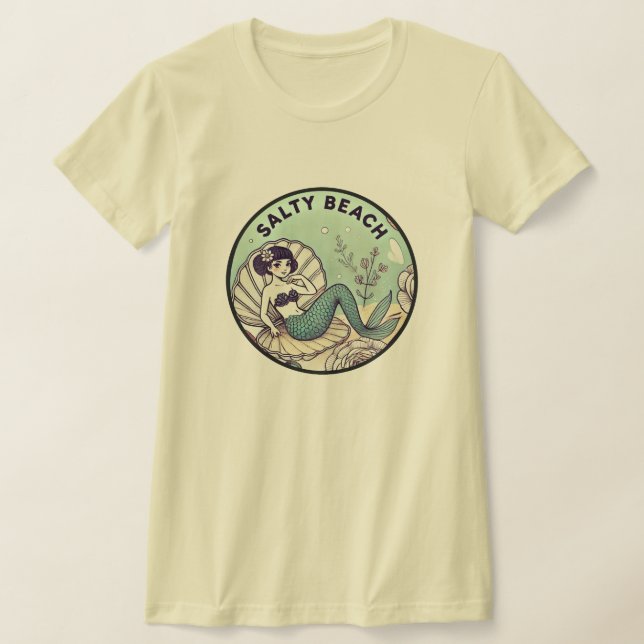 Camiseta Salty Beach Mermaid (Postura )
