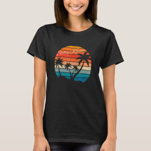 Camiseta Salty Kisses Cute Funny Vintage Beach Ocean Vacati