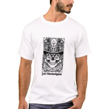 Camiseta Salty Shamrock Skull