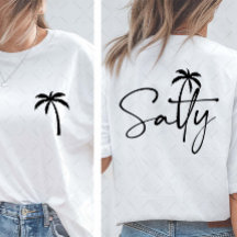 Salty Summer Vibes Palm Tree
