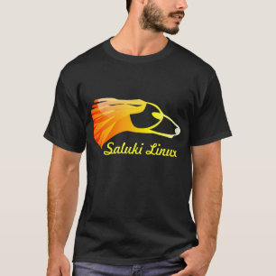 Camiseta Saluki Linux