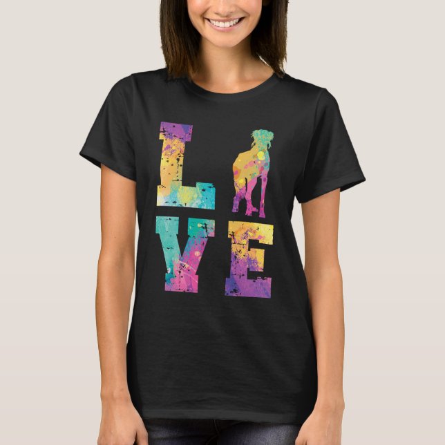 Camiseta Saluki Love (Frente)