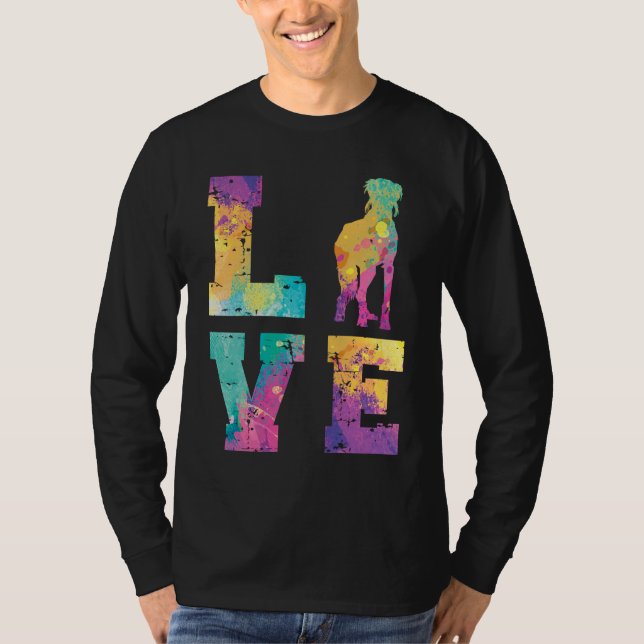 Camiseta Saluki Love (Frente)