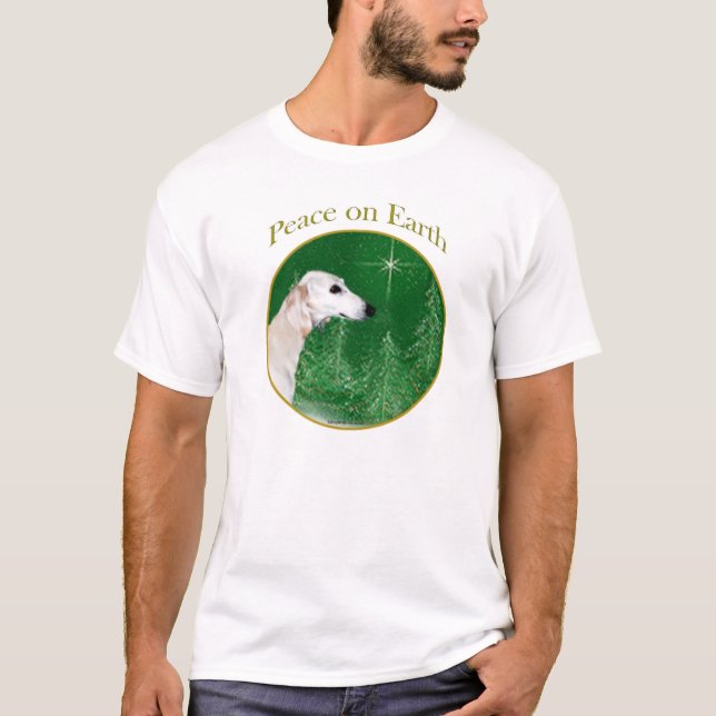 Camiseta Saluki Peace (Frente)