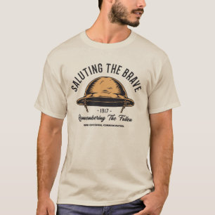 Camiseta Saluting The Brave - WW1 1917 Tribute