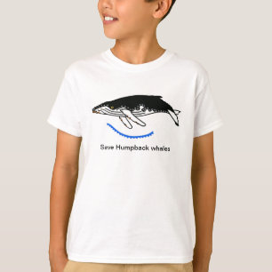 Camiseta Salva BALEIAS DE jubarte - Imagem animal ameaçada