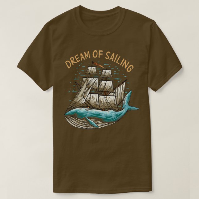 Camiseta Salva de baleia (Frente do Design)