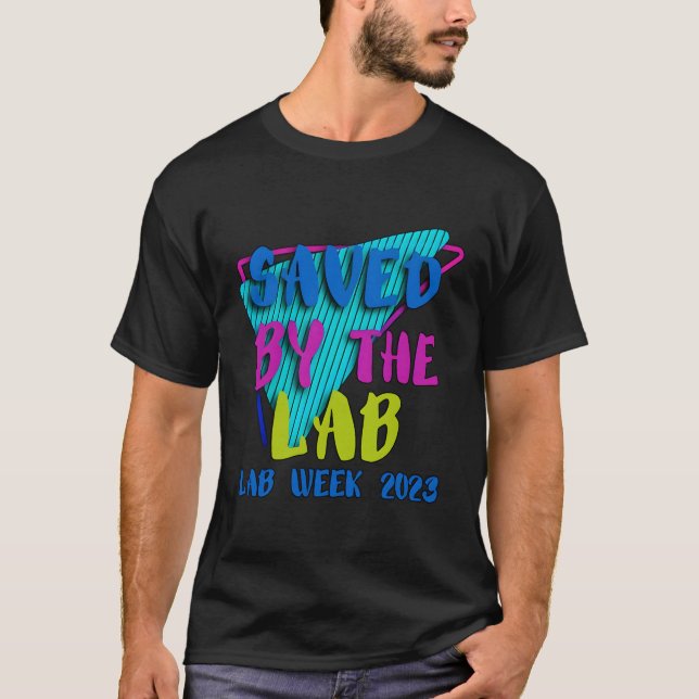 Camiseta Salva Na Semana Do Laboratório 2023 (Frente)
