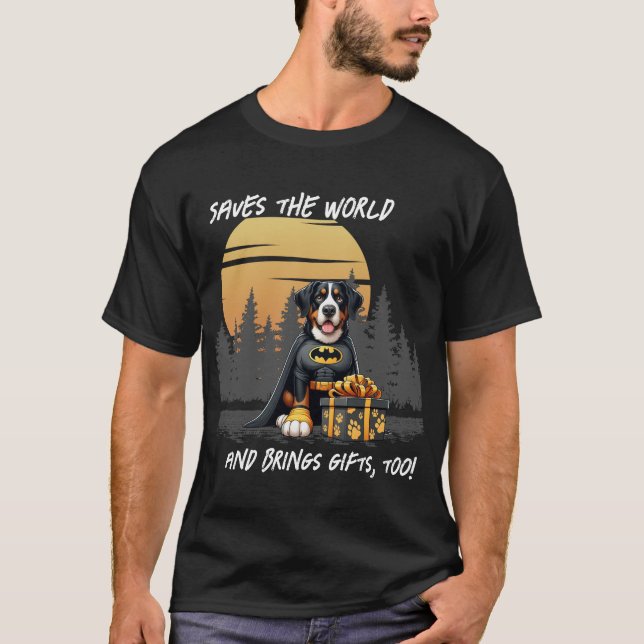 Camiseta Salva o mundo suíço (Frente)