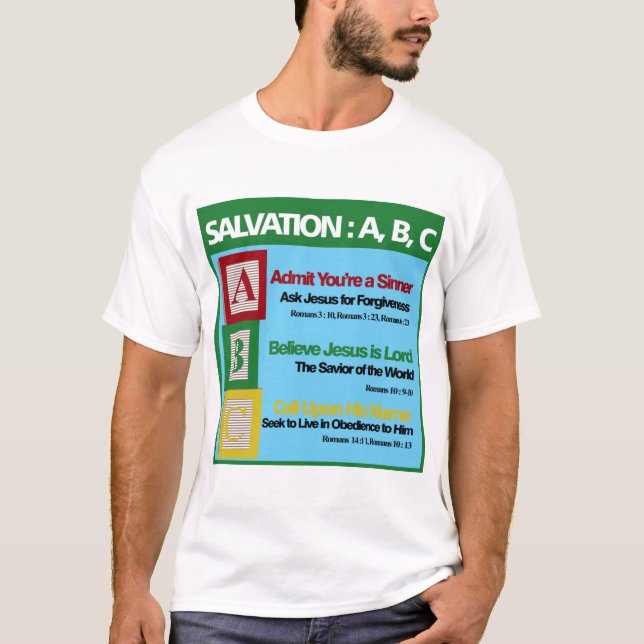 Camiseta Salvação ABC (Frente)