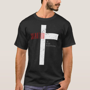 Camiseta Salvação da Cruz Cristã Calvário