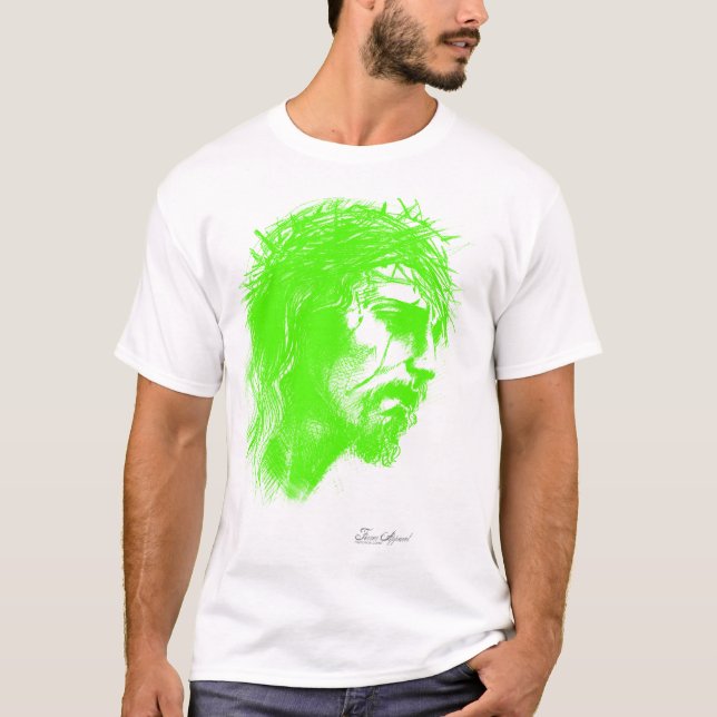 Camiseta Salvação (néon) (Frente)