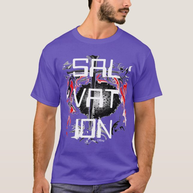 Camiseta "Salvação" por Michael Crozz (Frente)
