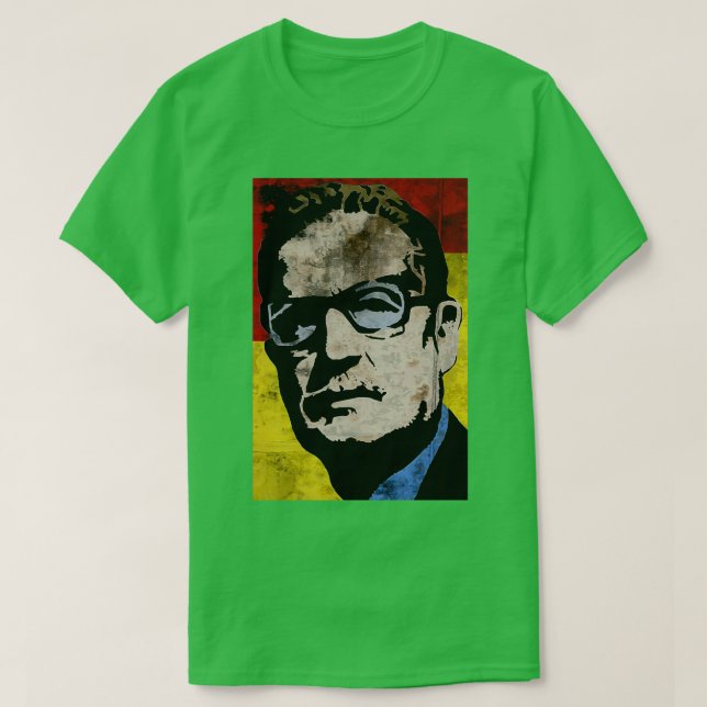 Camiseta Salvador Allende (Frente do Design)