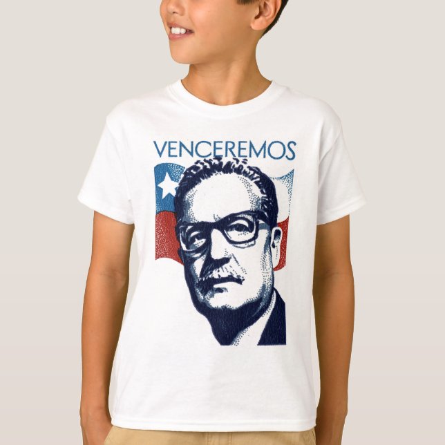 Camiseta Salvador Allende - Venceremos (Frente)
