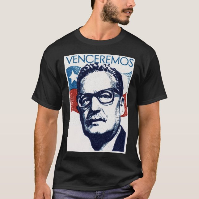 Camiseta Salvador Allende - Venceremos (Frente)