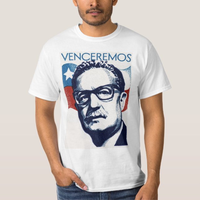 Camiseta Salvador Allende - Venceremos (Frente)