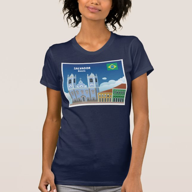 Camiseta Salvador Brasil (Frente)