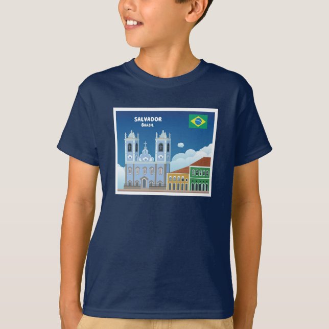 Camiseta Salvador Brasil (Frente)