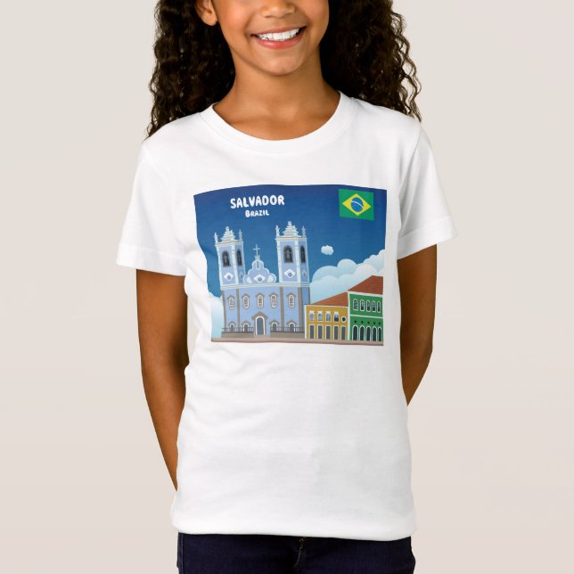 Camiseta Salvador Brasil (Frente)