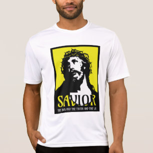 Camiseta Salvadora do caminho da verdade e do amarelo da vi