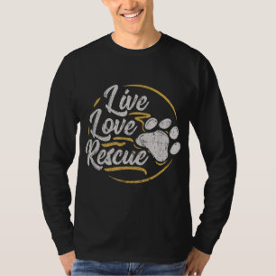 Camiseta Salvamento ao Vivo do Amor - Adote uma Adoção ao C