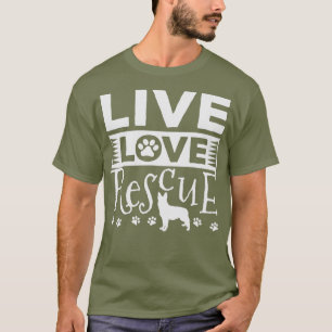Camiseta Salvamento da Adoção de Cachorros Bons - Salvament