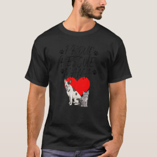 Camiseta Salvamento da Paz Mama Animal Proteja Pet Animal L