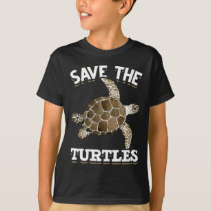 Camiseta Salvamento Das Tartarugas Marítimas Resgate Dos D