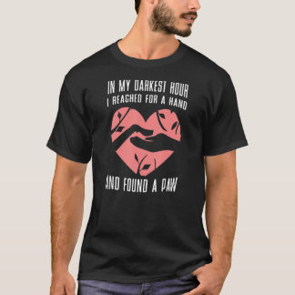 Camiseta Salvamento de Animais Adotar Foster Salvar Cães Pr