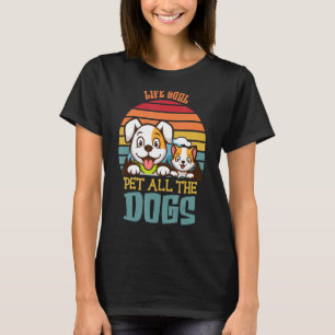 Camiseta Salvamento De Animais De Cão Pet Todos Os Efeitos
