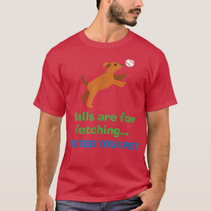 Camiseta Salvamento De Animais De Cão Sortudo Neutra O Seu 