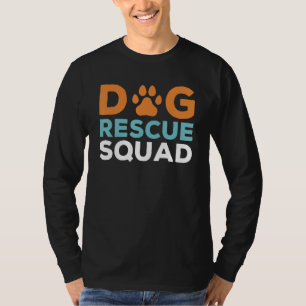Camiseta Salvamento de Cachorro de Cachorro Adoção de Cacho