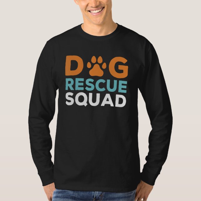 Camiseta Salvamento de Cachorro de Cachorro Adoção de Cacho (Frente)