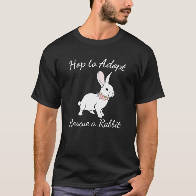 Camiseta Salvamento De Coelhos, Salto De Salvamento De Coel (Frente)