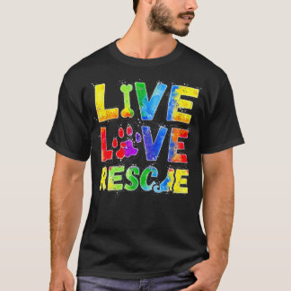 Camiseta Salvamento do Amor ao Vivo com Presente de Adolesc