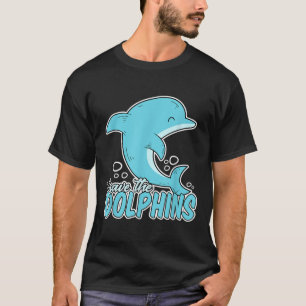 Camiseta Salvamento Dos Golfinhos - Prote Ambiental Animal 
