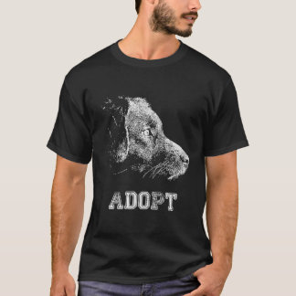 Camiseta Salvamento E Adoção De Cães E Excelentes De Gato A