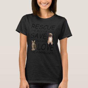 Camiseta Salvamento Salva Amor Cão Cachorro Salvador