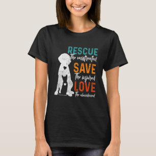 Camiseta Salvamento Salve Amor Animal Rescut Gato