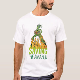 CAMISETA SALVANDO A AMAZÔNIA