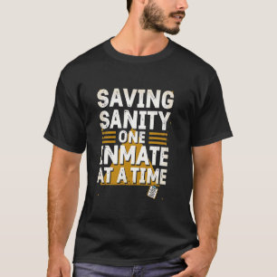 Camiseta Salvando a Sanidade um Detento de Cada Vez