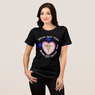 camiseta salvando vidas juntos, desenho de caduceu