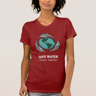 CAMISETA SALVAR A ÁGUA, CHÁ JUNTO